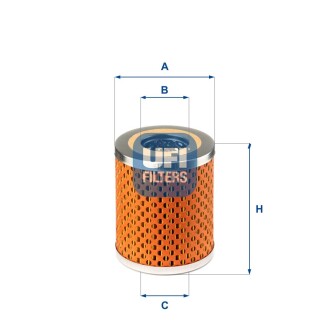 2541300 Масляний фільтр UFI підбір по vin на Brocar