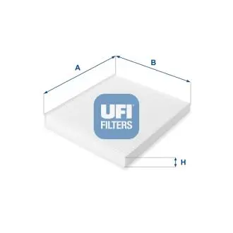 5320900 Фильтр, воздух во внутренном пространстве UFI подбор по vin на Brocar