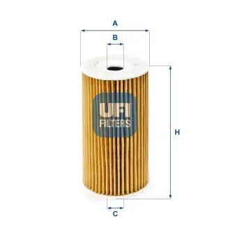 2518600 Масляный фильтр UFI подбор по vin на Brocar