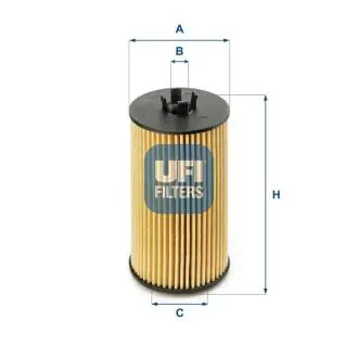 2519900 Масляный фильтр UFI подбор по vin на Brocar