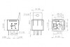 0986AH0253 Мікро реле 5-конт. 24V 20A BOSCH підбір по vin на Brocar