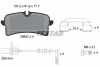 2564201 Колодки тормозные (задние) Audi A6/A7/A8 12-18 (TRW) Q+ TEXTAR підбір по vin на Brocar