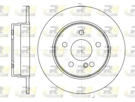 6106900 Tarcza hamulcowa ROADHOUSE подбор по vin на Brocar
