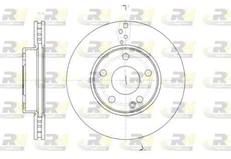 6152110 Тормозной диск ROADHOUSE підбір по vin на Brocar