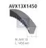 Ремень генератора Isuzu D-Max 2.5D 02-12 (13x1450) 2.15358