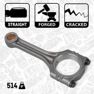 OM0051 Шатун ET ENGINETEAM підбір по vin на Brocar