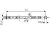 Шланг торм. пер. лев. TOYOTA PRIUS 08- 1 987 481 636