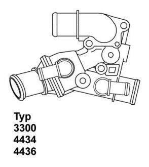 330080D TERMOSTAT, PLYN CHLODZACY WAHLER подбор по vin на Brocar