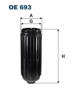 OE693 Фильтр FILTRON підбір по vin на Brocar