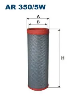 AR3505W Фильтр воздуха FILTRON підбір по vin на Brocar