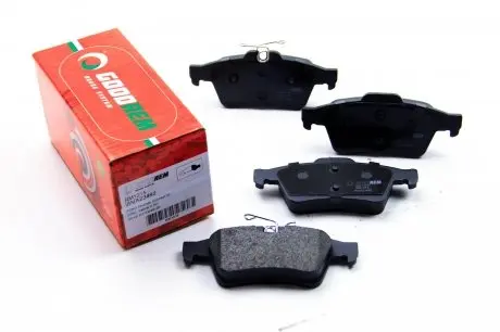 RM1215 Гальмівні колодки зад. Connect/Focus II//Citroen C5/Saab 9-3 01- (ATE) GOODREM підбір по vin на Brocar