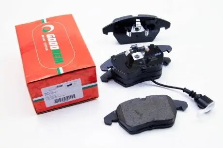 RM1152 Тормозные колодки перед. Caddy III/Golf V/Passat B6/Octavia A5 GOODREM подбор по vin на Brocar