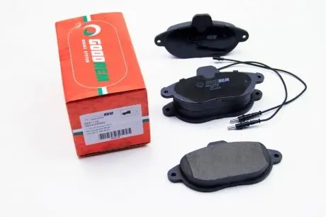 RM1118 Тормозные колодки перед. Jumpy/Scudo/Expert 96- (Bendix) GOODREM подбор по vin на Brocar