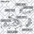 Q0052318 САЙЛЕНТБЛОК ЗАДН ВАЖИЛЯ HONDA CIVIC FD 4D 2006-201 Q-FIX підбір по vin на Brocar
