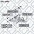 Q0410131 ОПОРА ШАРОВАЯ НИЖН NISSAN PATHFINDER R51M 2005- Q-FIX підбір по vin на Brocar