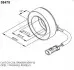 Котушка шківа компресора кондиціонера Opel Astra G/Combo 98- 38475