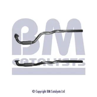BM50081 Труба вихлопного газу BM CATALYSTS підбір по vin на Brocar