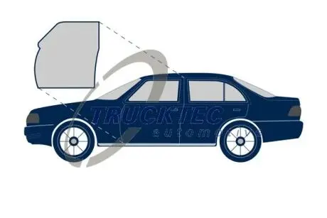 0253037 Ущільнення дверей TRUCKTEC підбір по vin на Brocar