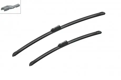 3397118980 Щетки стеклоочистителя (600/475mm) VW Golf V/VI/Passat 03- BOSCH подбор по vin на Brocar