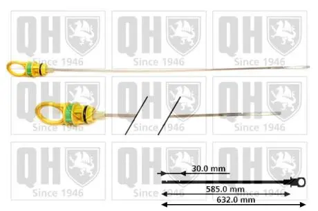 QOD157 Щуп масляний QUINTON HAZELL підбір по vin на Brocar