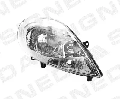 ZRN1167R ПЕРЕДНЯЯ ФАРА RENAULT TRAFIC, 07 - 14 SIGNEDA подбор по vin на Brocar