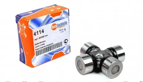 1004114 Хрестовина кардана BMW 3/5/7 -95/MB (W123) (24x62) AUTOTECHTEILE підбір по vin на Brocar