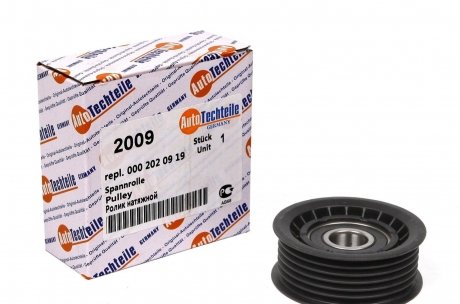 1002009 Ролик генератора MB Sprinter CDI (ручейковый) (паразитный) AUTOTECHTEILE подбор по vin на Brocar