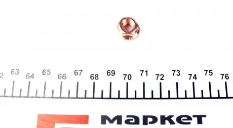 1001420 Гайка коллектора выпускного MB OM611/612/642/646/651 (M8x1.25mm) (1420) AUTOTECHTEILE подбор по vin на Brocar