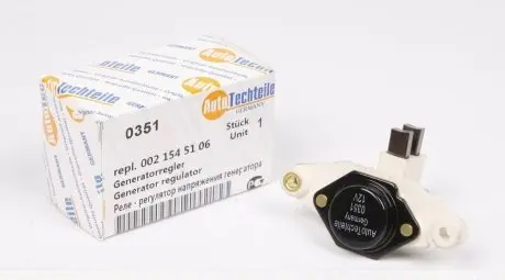 1000351 Реле - регулятор напруги генератора AUTOTECHTEILE підбір по vin на Brocar
