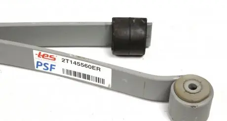 2T145560ER0019ZT Ресора задня Ford Connect 02- (к-кт 2-x листова) (60/662/593) 1/13mm + 1/11mm TES підбір по vin на Brocar