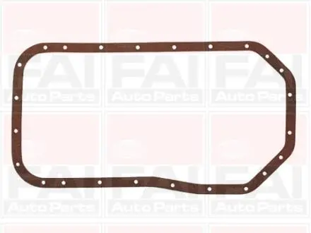 SG375 Прокладка масляного піддона Mitsubishi Gallant II/Pajero/L300 2.3TD/2.5D 82-06 FAI AUTOPARTS підбір по vin на Brocar