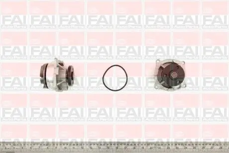 WP6249 Водяна помпа Ford Focus/Mondeo 1,8I/2,0I 16V 98- Focus[USA] 2.0 DOHC 00-04 FAI AUTOPARTS підбір по vin на Brocar