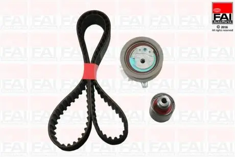 TBK345 К-кт ГРМ (пасок + 2 ролика 55739/55735) VAG 1.4TDI/1.9TDI/SDI/2.0TDI FAI AUTOPARTS підбір по vin на Brocar