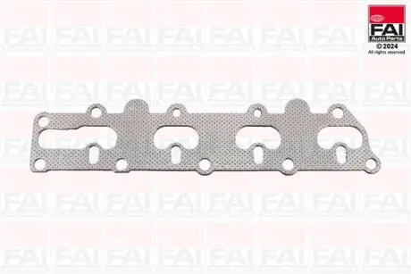 EM741 Прокладка EX колл. Opel Vectra A 94-/Omega B 2.0 94- (X18XE/X20XEV) FAI AUTOPARTS підбір по vin на Brocar