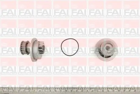 WP6311 Водяна помпа Opel 1.2i/1.4i/1.6i/ Daewoo Lanos 1.2/1.4/1.5 05.97- FAI AUTOPARTS подбор по vin на Brocar