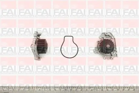 WP6193 Водяна помпа Honda Civic VI, CRX III, INTEGRA 1.6/1.8 03.92-10.01 FAI AUTOPARTS підбір по vin на Brocar
