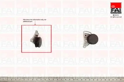 T1000 Натяжник паска приводного VW Passat 1.9 TDI 00- FAI AUTOPARTS підбір по vin на Brocar