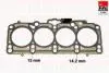 Прокладка Г / Б Audi/VW 1.9SDI/TDI AHF/AGR MLS MOT- 2! 1.63MM HG1012A