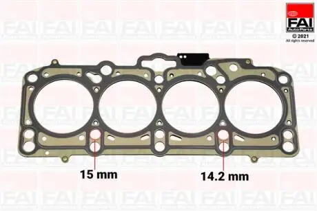 HG1012A Прокладка Г/Б Audi/VW 1.9SDI/TDI AHF/AGR MLS MOT- 2! 1.63MM FAI AUTOPARTS подбор по vin на Brocar
