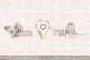 WP2433 Помпа водяна Hyunday Accent/Lantra Mitsubishi 1.3-1.5 84- FAI AUTOPARTS підбір по vin на Brocar