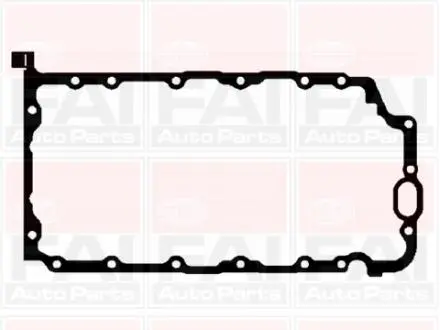 SG863 Прокладка поддона Opel Astra G 2,0DTi 98-/Omega B 2.0 00- FAI AUTOPARTS підбір по vin на Brocar