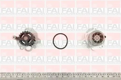 WP6306 Водяна помпа VAG A2/Fabia/Lupo/Polo 1.4TDI FAI AUTOPARTS подбор по vin на Brocar