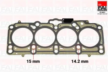 HG1012 Прокладка Г/Б Skoda Fabia 1.9SDi 99-06 FAI AUTOPARTS подбор по vin на Brocar