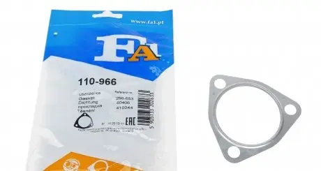 110966 Прокладка труби вихлопної VW Golf V/VI 1.4 16V 06-13 FA1 підбір по vin на Brocar