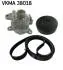 ZESTAW PASKA PK. DB (W 124),C-CLASS (W202),CLK (W208),E-CLASS (W124)92-00 VKMA 38018