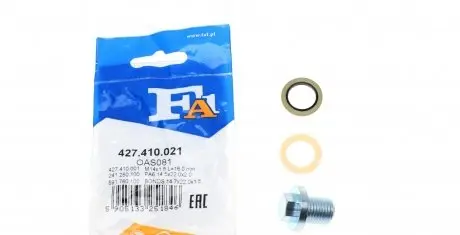 427410021 Болт слива масла + шайба Ford Transit -06 (M14x1,5) FA1 подбор по vin на Brocar