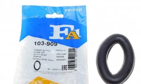 103909 Гумка глушника BMW 3 (E36)/5 (E39)/7 (E38) 91-03 FA1 підбір по vin на Brocar