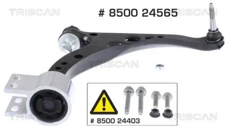 850024565 Важіль підвіски, підвіска коліс TRISCAN підбір по vin на Brocar