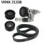 ZESTAW PASKA PK. AUDI A4, A5, A6, A6 ALLROAD 2.7D/3.0D 04-12 VKMA 31308