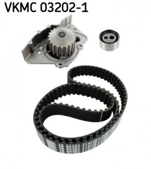 VKMC032021 Роликовый модуль натяжителя ремня (ролик, ремень, помпа)) SKF підбір по vin на Brocar